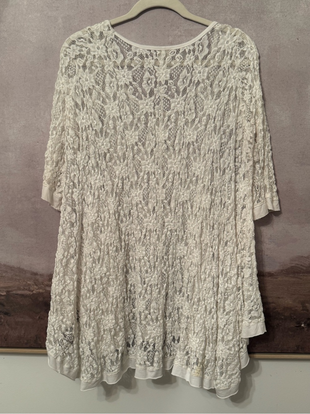 Marigold | Women Lace Top Tunic / Large - Picture 11 of 14